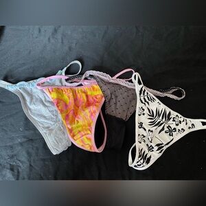 Vintage string Panty Set m